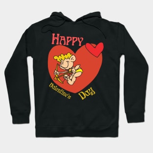 valentines day cupid funny gifts Hoodie